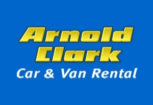 Arnold Clark car rental at Glasgow, UK